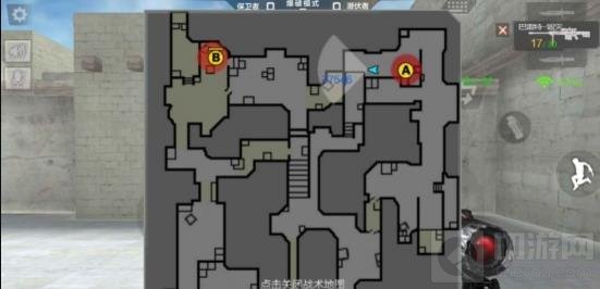 CF手游爆破战沙漠灰A区防守站位解析 晋级必看