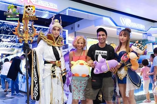 欢聚羊城嗨翻电玩城 神武2七夕活动精彩回顾