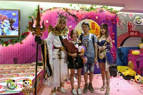 欢聚羊城嗨翻电玩城 神武2七夕活动精彩回顾