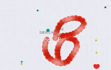 贪吃蛇大作战涓涓教你玩套路 一局一颗星很简单