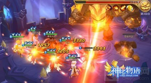 家园经营与闯关升级的回合制手游—神之物语