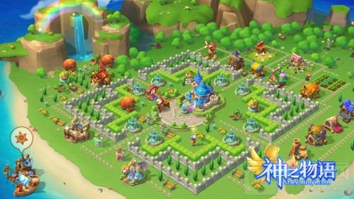家园经营与闯关升级的回合制手游—神之物语