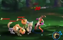 地下城与勇士魂女气功上演黑虎阿福完美招式