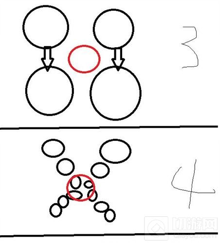 球球大作战直角四分秒合怎么操作 图文讲解