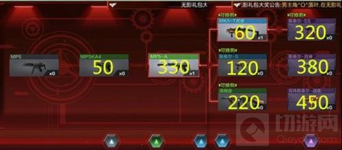 CF手游武器换购价格大全 换购武器价格列表