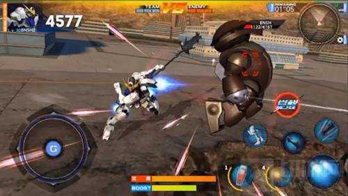 高达VS销量滑铁卢 《敢达争锋对决》火热开测