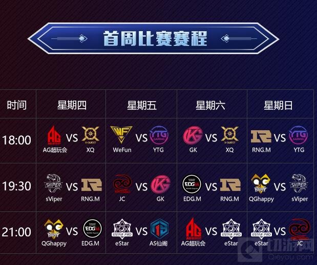 王者荣耀KPL揭幕战今日打响 战队巡礼抢先看