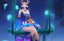 王者荣耀仲夏夜之梦技能特效高清图 太美腻