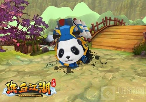 《热血江湖手游》熊猫坐骑来袭 呆萌闯天涯