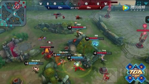 TGA王者荣耀八月月赛战报：Qin力克Biu终夺冠