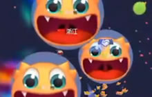 球球大作战神操作之中吐合球 瞬间秒掉对手