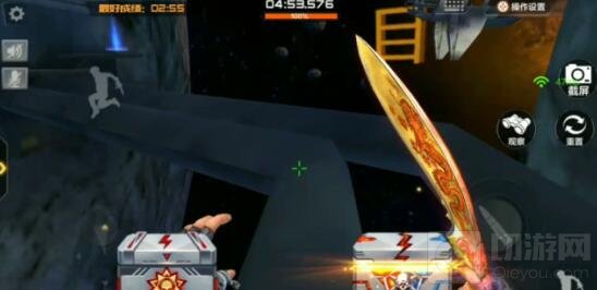 CF手游十冷太空之旅飞天技巧 关键就是要点蹲