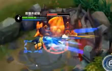 王者荣耀蓝烟直播赵云 遇到达摩再肉也不怕