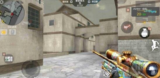 CF手游黑色城镇单人狙击战 最佳点位及武器推荐