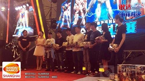 国庆最强战!直击敢达争锋对决全明星对抗赛