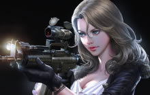 CF手游美女角色萝拉高清图片 可萌可御可清纯