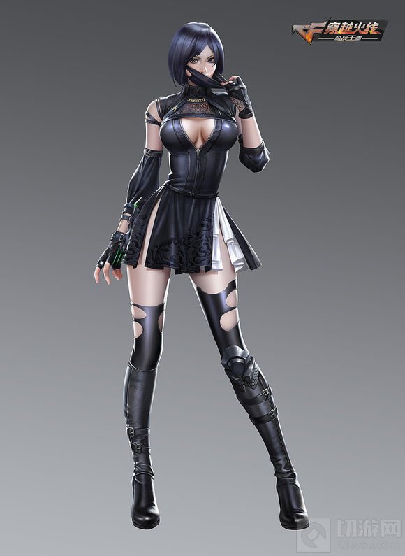 CF手游美女角色萝拉高清图片 可萌可御可清纯