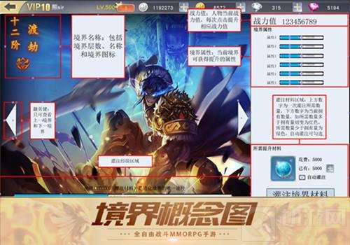 齐天战神新版本境界飞升明上线 境界系统首曝