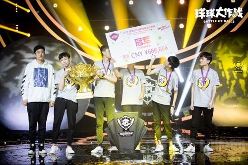 RBT成就双冠王 加冕球球大作战BPL秋季赛冠军 
