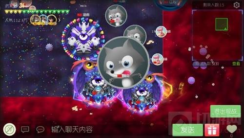 球球大作战贴人吃球技巧 个人及团战都适用