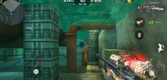 CF手游新图潜龙基地曝光 第一张水下竞技地图