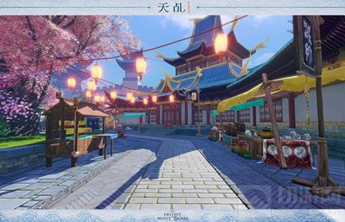 天乩手游场景首曝 绝美勾勒次世代奇山秀水