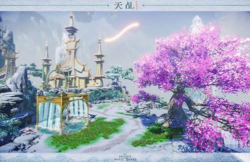 天乩手游场景首曝 绝美勾勒次世代奇山秀水