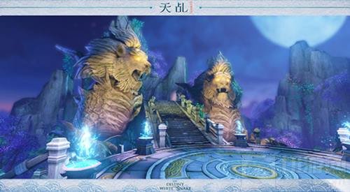 天乩手游场景首曝 绝美勾勒次世代奇山秀水