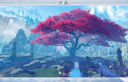 天乩手游场景首曝 绝美勾勒次世代奇山秀水