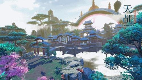 天乩手游场景首曝 绝美勾勒次世代奇山秀水