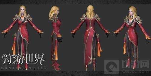 极致震撼 《狩游世界》惊艳人物模型抢先看