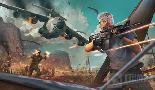 CF手游新版再爆料：邓紫琪带你体验荒岛特训