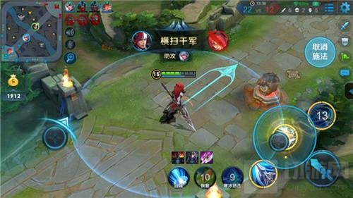 王者荣耀小霸王韩信打野技巧 无敌位移带节奏