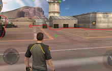 CF手游荒岛特训牛角基地建筑群打法技巧详解