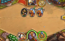 炉石传说搞笑锦集 乱斗解场却右手投降