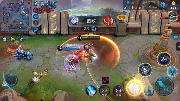 王者荣耀最强上单是他 铠的威力你真的见过吗