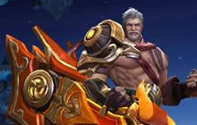 王者荣耀拆塔第一人黄忠 攻速大炮轰炸全场