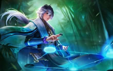 王者荣耀奕星原画曝光 奕星踏雪寻梅皮肤原画