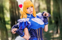 王者荣耀妲己爱丽丝COS 宛如仙境中的小仙女