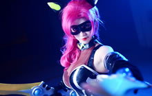 王者荣耀阿轲绝美COS分享 阿轲福利COS图片