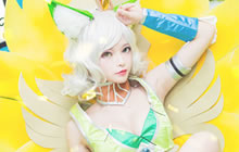 王者荣耀妲己热情桑巴COS 来和妲己玩耍吧