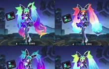 王者荣耀安琪拉新皮肤1月上线 头发颜色变幻多