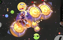 球球大作战杀马特特技打侧涨 直接让敌人跪下