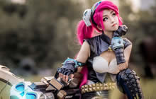 王者荣耀孙尚香COS分享 杀手不太冷皮肤COS