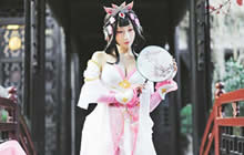 王者荣耀甄姬游园惊梦COS 甄姬福利COS分享