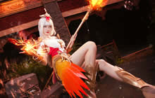 王者荣耀王昭君凤凰于飞COS 最美王昭君COS