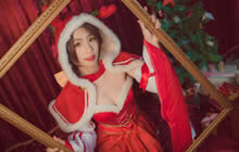 王者荣耀貂蝉圣诞恋歌COS 绝美貂蝉COS分享