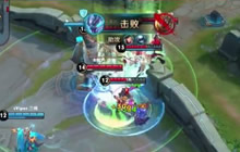 王者荣耀RSG白起强势开团 控制输出无缝衔接