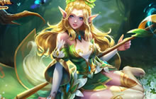 王者荣耀森林仙女王昭君  冷冻全场带动全局