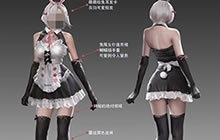 CF手游荒岛特训女仆套装获取 女仆套装展示